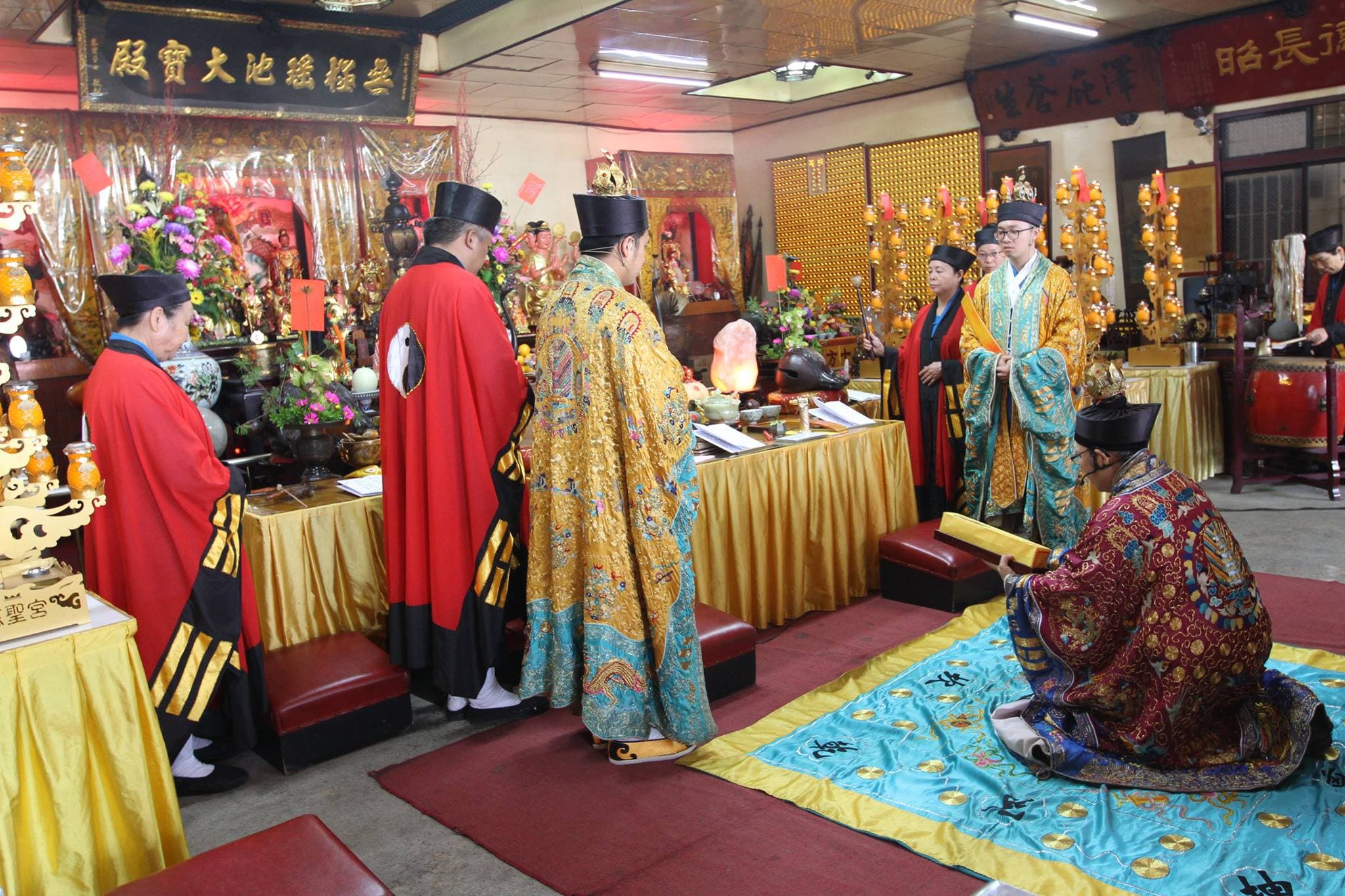 草屯鳳凰山慈聖宮祭煞法會