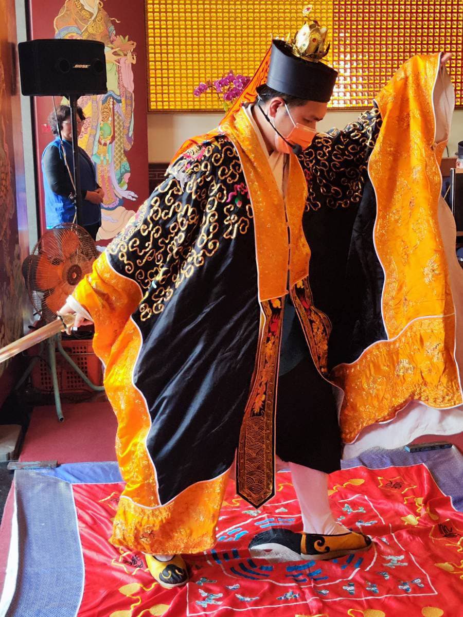 鳳凰山慈聖宮神威顯赫,真武劍光耀玉窩宮祝壽法會
